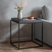 Sirsa Industrial Tray Side Table