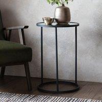Ranchi Round Glass Side Table