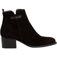 Suede Heeled Ankle Boots