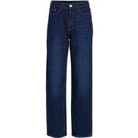 Regular Straight Jeans with High Waist