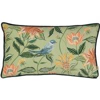 Chatsworth Aviary Velvet Piped Filled Cushion 30x50cm