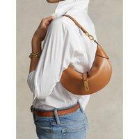 Leather Half-Moon Bag