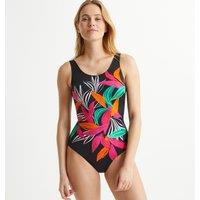 Floral Print Ballerina Swimsuit