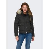 Short Hooded Padded Jacket