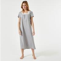 Long Nightdress with Macram Details