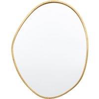 90cm Gold Organic Mirror
