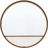 80cm Bronze Wire Detail Mirror