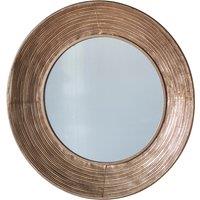 72cm Gold Round Mirror