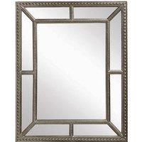 98x76cm Silver Rectangle Mirror