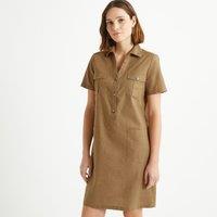 Linen/Cotton Shirt Dress