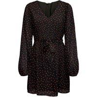 Floral Print V-Neck Dress