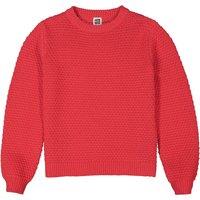 Detailed Knit Jumper with Crew Neck in Cotton Blend