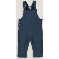 Cotton Mix Fleece Dungarees