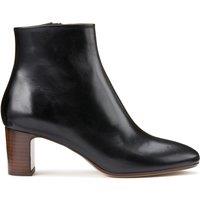 N290 Leather Ankle Boots with Heel