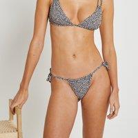 Animal Print Bikini Bottoms