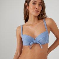 Textured Padded Bikini Top