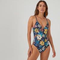 Floral Print Ballerina Swimsuit