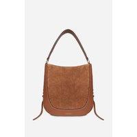 Lou Hobo Bag in Smooth Leather/Suede