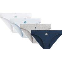 Pack of 4 Knickers in Stretch Cotton