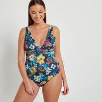 Floral Print Triangle Swimsuit