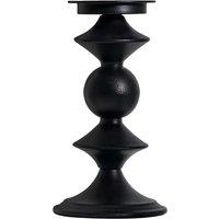 27cm Black Iron Pillar Candle Holder