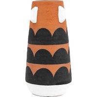 20cm Abstract Terracotta Vase