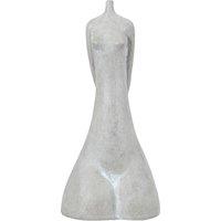 38cm Grey Figure Sculpture