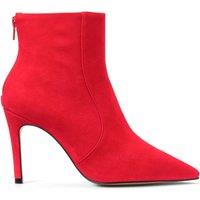 Kilya Suede Ankle Boots with Stiletto Heel