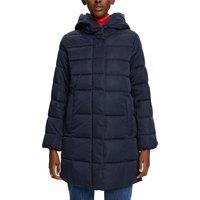 Mid-Length Padded Jacket with Hood