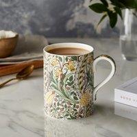 Morris & Co. Daffodil Bayleaf Bone China Mug