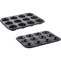 2-Piece Precision 12-Muffin Tray Set