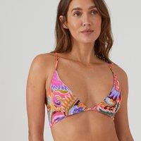 Printed Halterneck Bikini Top