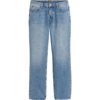 Regular Loose Fit Jeans in Mid Rise, Length 32"