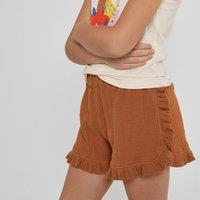 Cotton Muslin Shorts