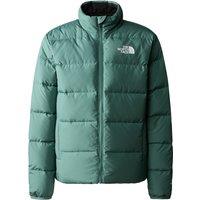 Reversible Puffer Jacket with High Neck