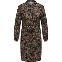 Mini Shift Dress in Leopard Print