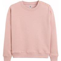 Cotton Mix Sweatshirt with Crew Neck