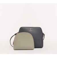 Camelia Mini Crossbody Bag and Pouch in Leather