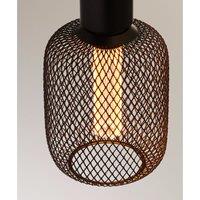 Black Metal Cage LED E27 Bulb