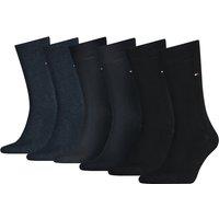 Pack of 6 Pairs of Crew Socks in Cotton Mix
