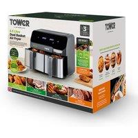 Vortx Eco 8.5L Dual Basket Air Fryer - T17099