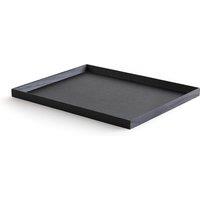 Katori 45 x 35cm Black Stained Oak Tray