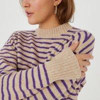 Striped Crew Neck Jumper