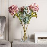 Artificial Hydrangea & Eucalyptus Stem Bundle
