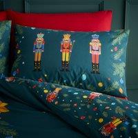 Nutcracker Polycotton Duvet Cover and Pillowcase Set