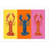 Lobster Langoustines Love Print