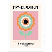 Columbia Road Flower Market by Luxe Poster Co Print