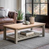 Ende Shaker-Style Oak Coffee Table