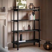 Uttara Scandi Oak Open Shelving Display Unit