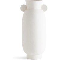 Onega White Ceramic Vase